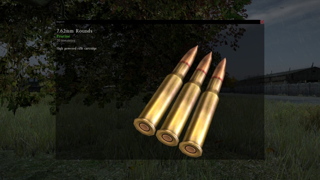 DayZ Standalone 7.62 mm rounds