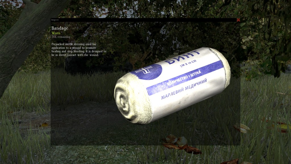 DayZ Standalone Bandage