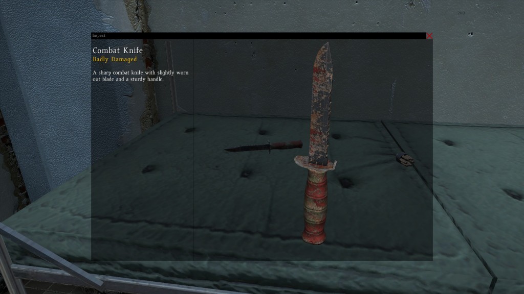 DayZ Standalone Combat Knife