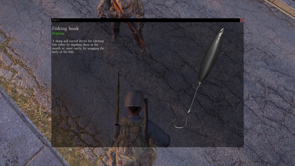 DayZ Standalone Fishing hook