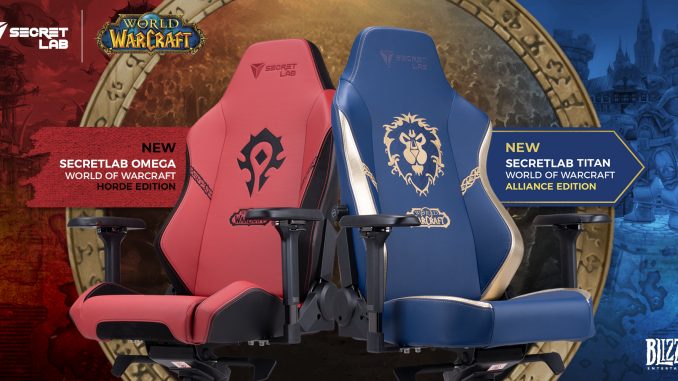 Secretlab World of Warcraft Alliance and Horde Edition