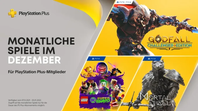 PS Plus Dezember