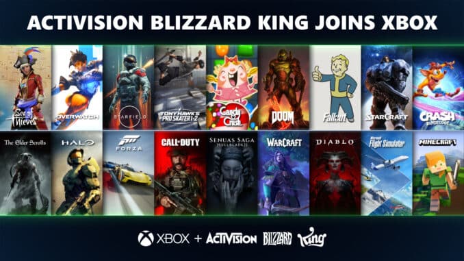 Microsoft heißt Activison Blizzard im Team Xbox willkommen