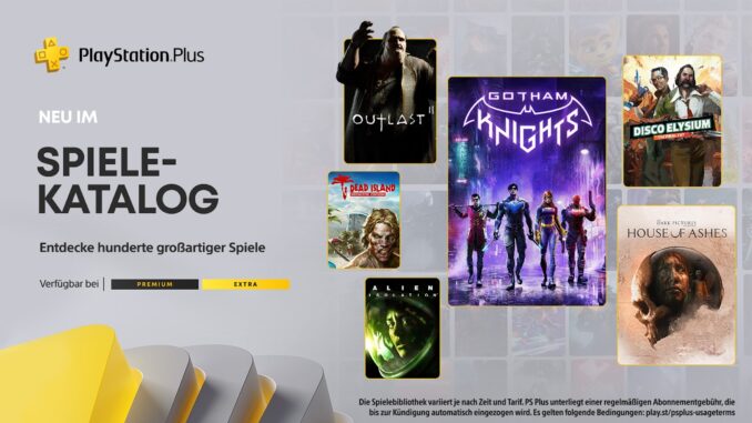 PS Plus Extra Oktober