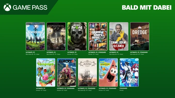 Xbox Game Pass April_2_25