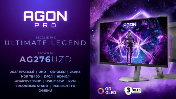 AGON PRO AG276UZD