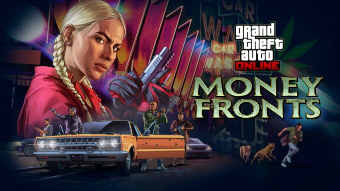 GTA Online Money Fronts Key Art