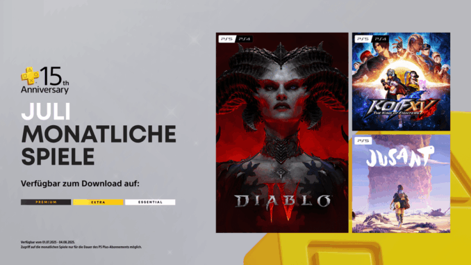 PS Plus Juli 2025