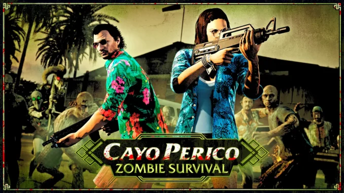 GTA Online Cayo Perico Survival Key Art