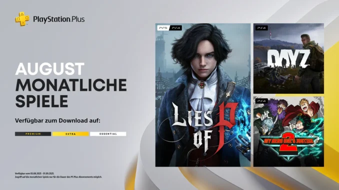 PS Plus August 2025