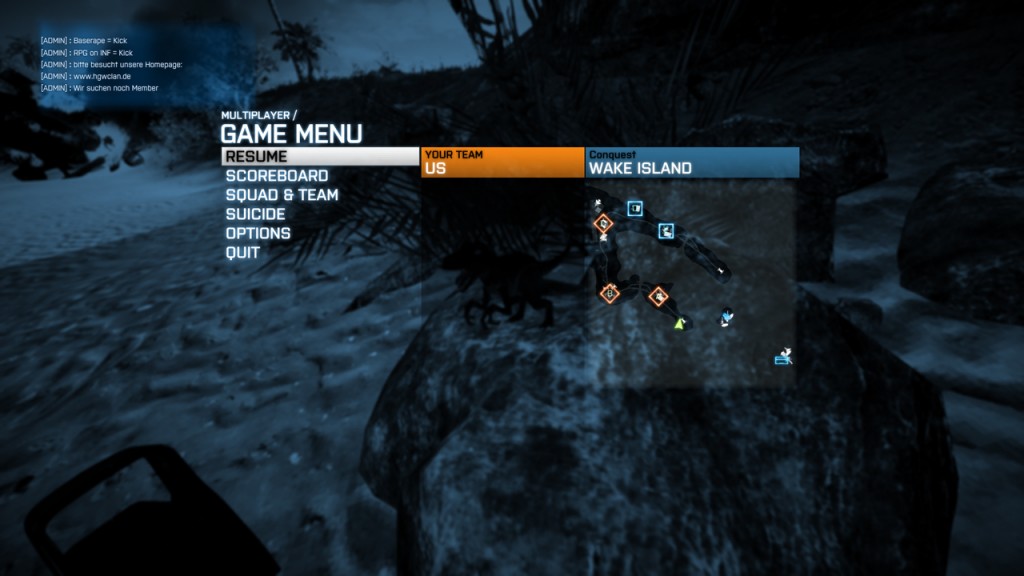 Gamerschoice - zeigt die Position des ersten Dinos in Battlefield 3 Tipss und Tricks