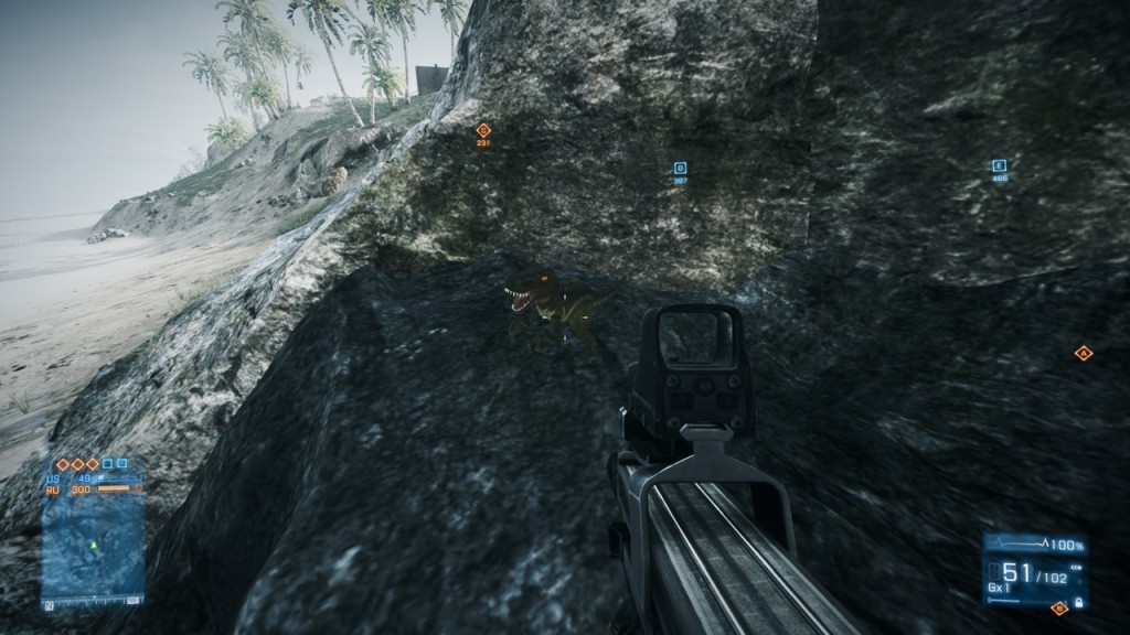 Gamerschoice - Dinosaurier 3 in Battlefield 3 Tipps und Tricks