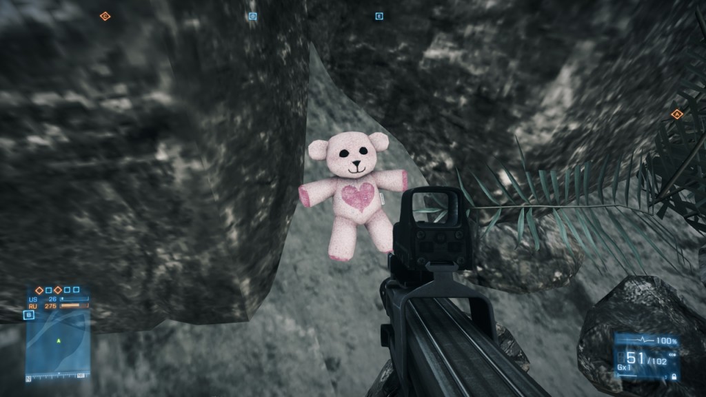 Gamerschoice - zeigt einen Teddybear in Battlefield 3 Tipps und Tricks