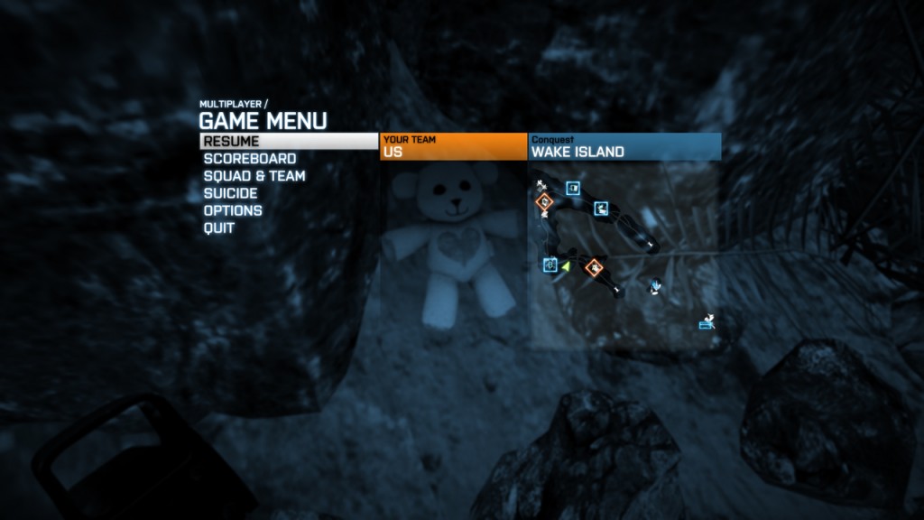 Gamerschoice - zeigt die Position des Teddys in Battlefield 3 Tipps und Tricks