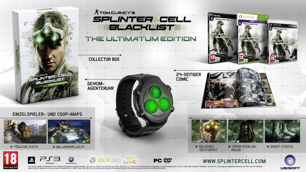 Gamerschoice - Splinter Cell Blacklist Ultimate Edition