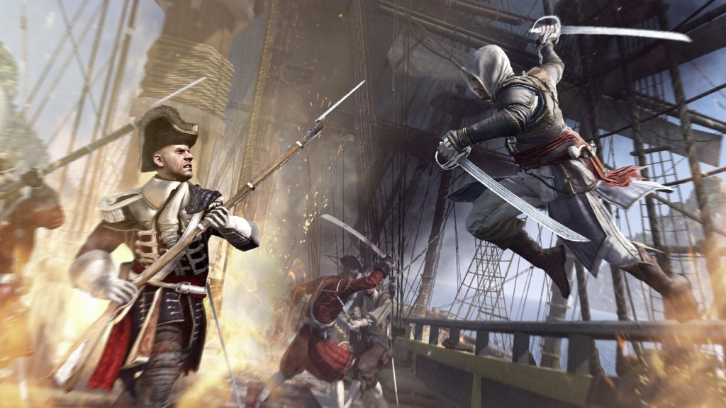 Gamerschoice - Edward beim Entern aus dem Spiel AC 4 Black Flag