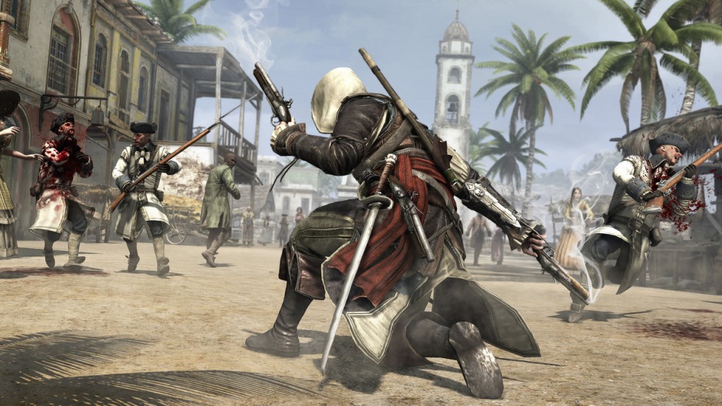 Gamerschoice - Edward mit Pistolen aus dem Spiel AC 4 Black Flag