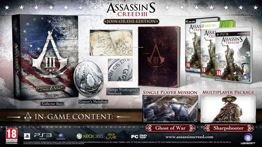 Gamerschoice - Join or Die Edition, Assassins Creed 3